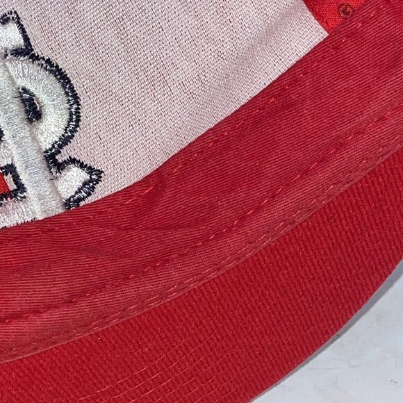 St Louis Cardinals B.B. Box Premium Fitted Hat 7 3/8 Red Cap Flat Bill MLB - Picture 12 of 13